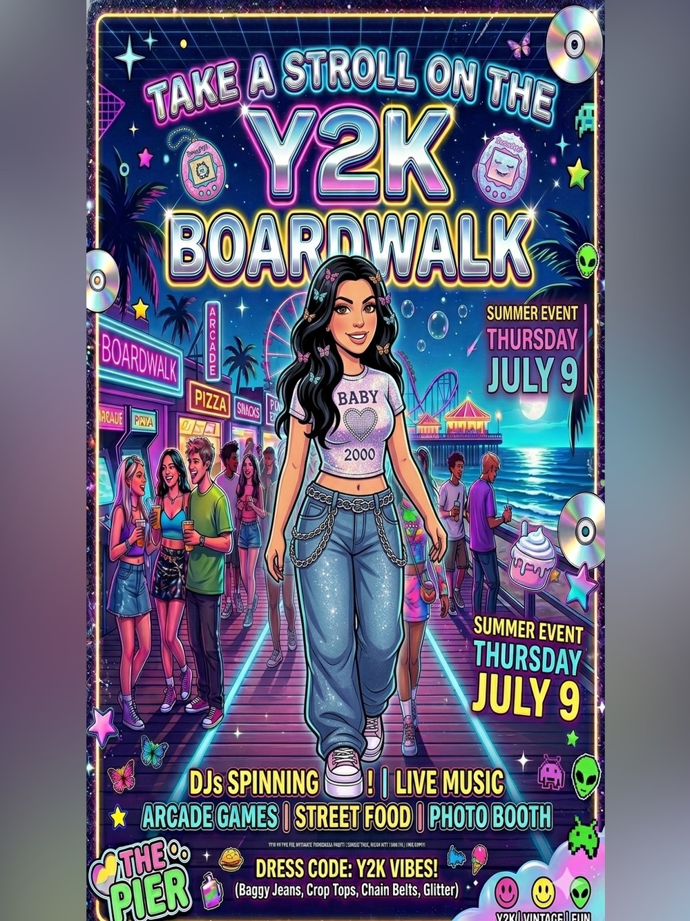 Take a Stroll on the Y2K Boardwalk -Train Show